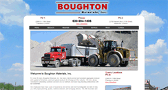 Desktop Screenshot of boughtonmaterials.com